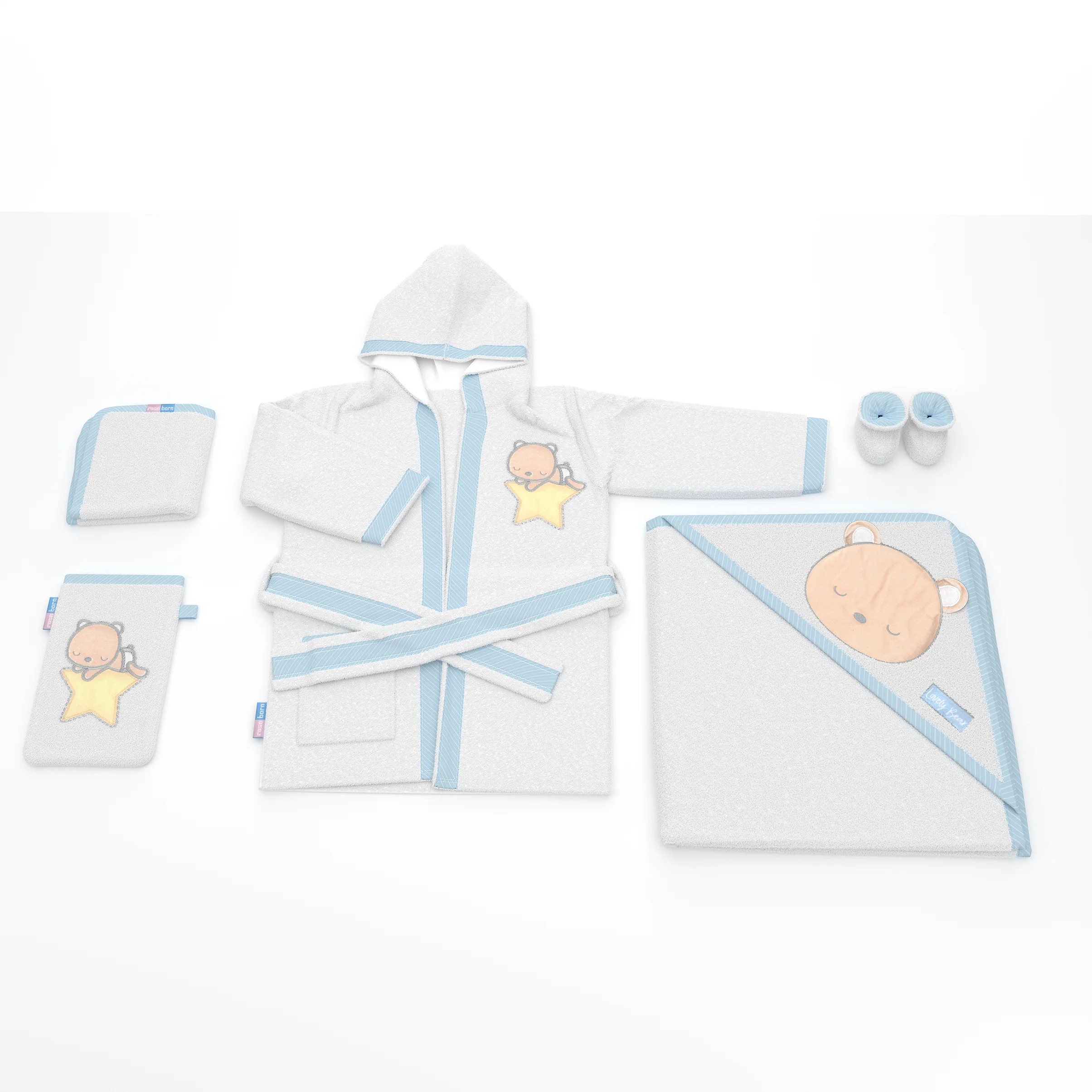 سرویس حوله پنج تکه Lovely Bear